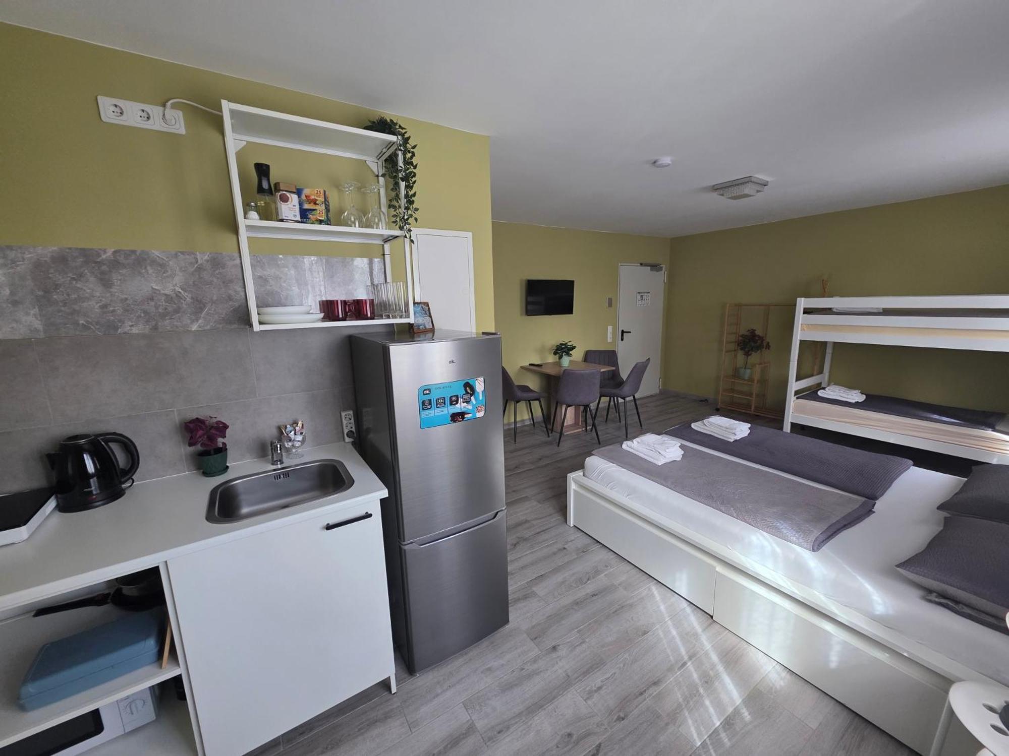 Prime Living Apartments Kueche Netflix Nuremberga Exterior foto